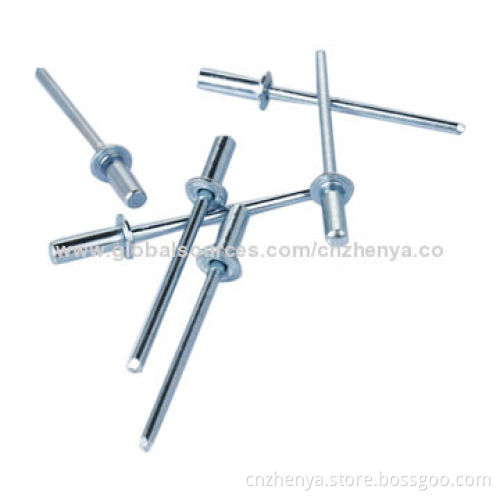 Steel Blind Rivets with Zinc-plated from China Manufacturer